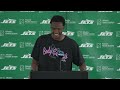 Garrett Wilson Talks About His "Emotional" Conversation With Aaron Rodgers At Practice