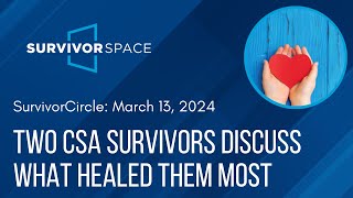 How to Heal: Two CSA Survivors Discuss what Healed Them Most on Their Healing Journeys by Zero Abuse Project 58 views 2 months ago 59 minutes