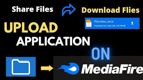 How to upload apk on mediafire l Upload files on mediafire l @techglitchofficial