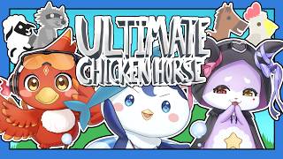 【Ultimate Chicken Horse】蹴落とし合うらしい w/かいなうな、ホムラ・カナン【ぺん・ぺ・ぺん/CHUM PLANET】