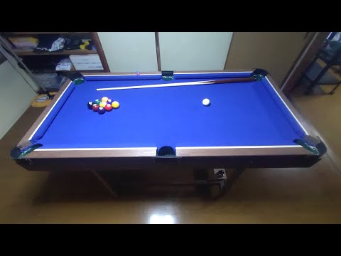 ビリヤード台　自作　引き取りのみ 自宅用]ビリヤード台作ってみた - YouTube