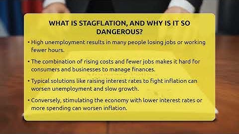 What Is Stagflation, And Why Is It So Dangerous? - Inflation Insight Channel