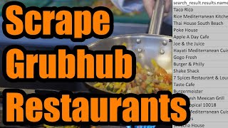Famous No-Code Grubhub API Data Scraping with HAR Files (Still Works in 2026) Profile