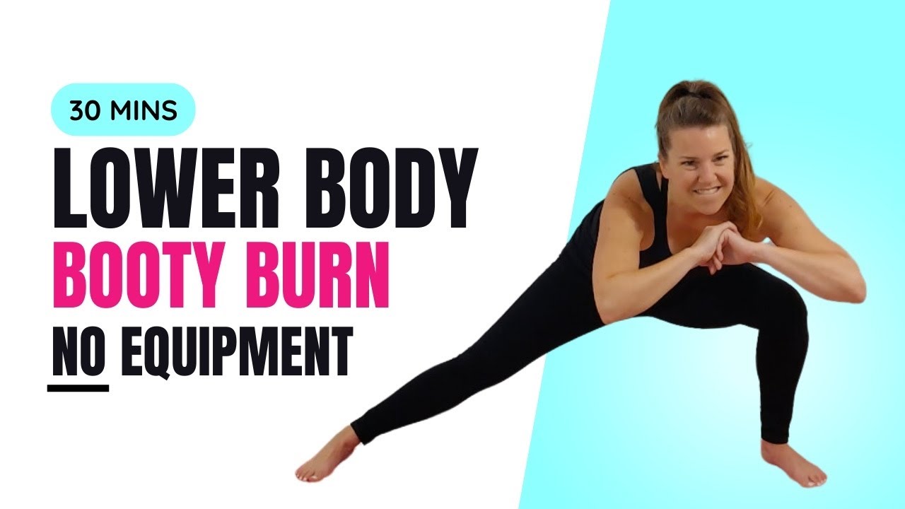 30 min Lower Body Workout 🔥 BOOTY BURN | TABATA | No Equipment | Follow ...