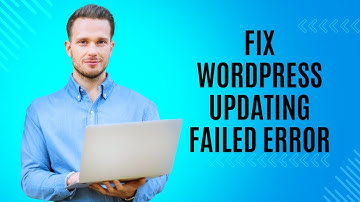 How to fix updating failed error on WordPress