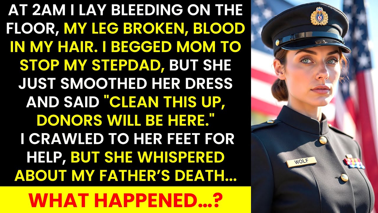 “Mom, Please Help Me,” I Begged My Mother As My Stepfdad Beat Me At 2AM.I Lay On The Floor, Bleeding