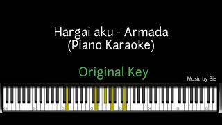 Hargai aku - Armada (Piano Karaoke in original key)