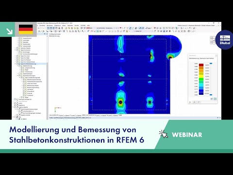 Modellierung und Bemessung von Stahlbetonkonstruktionen in RFEM 6 und RSTAB 9