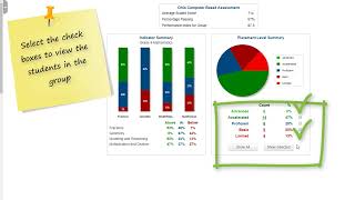 DM Assessment Search in ProgressBook DataMap