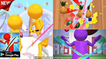 Samurai Slash - Run & Slice Gameplay Android/IOS Part1