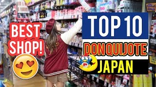 Top 10 Products YOU MUST BUY at Don Quijote | DON DON DONKI