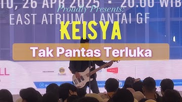 Keisya Levronka - Tak Pantas Terluka LiVE 26 April 2025 Celebrating The 1st Aniversary AEON Deltamas
