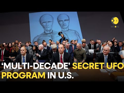 UFO Hearing LIVE: UAPs are 'in our airspace' Witnesses testify at UFO Congressional hearing | WION
