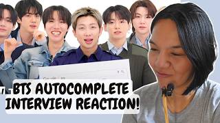 BTS Wired Autocomplete Interview...Chaotic As Always!