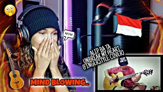 REACTING TO ALIP BA TA - UNBREAK MY HEART (FINGERSTYLE COVER) *first time reaction*