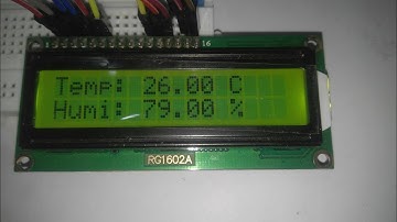 Arduino project make a weather station at home