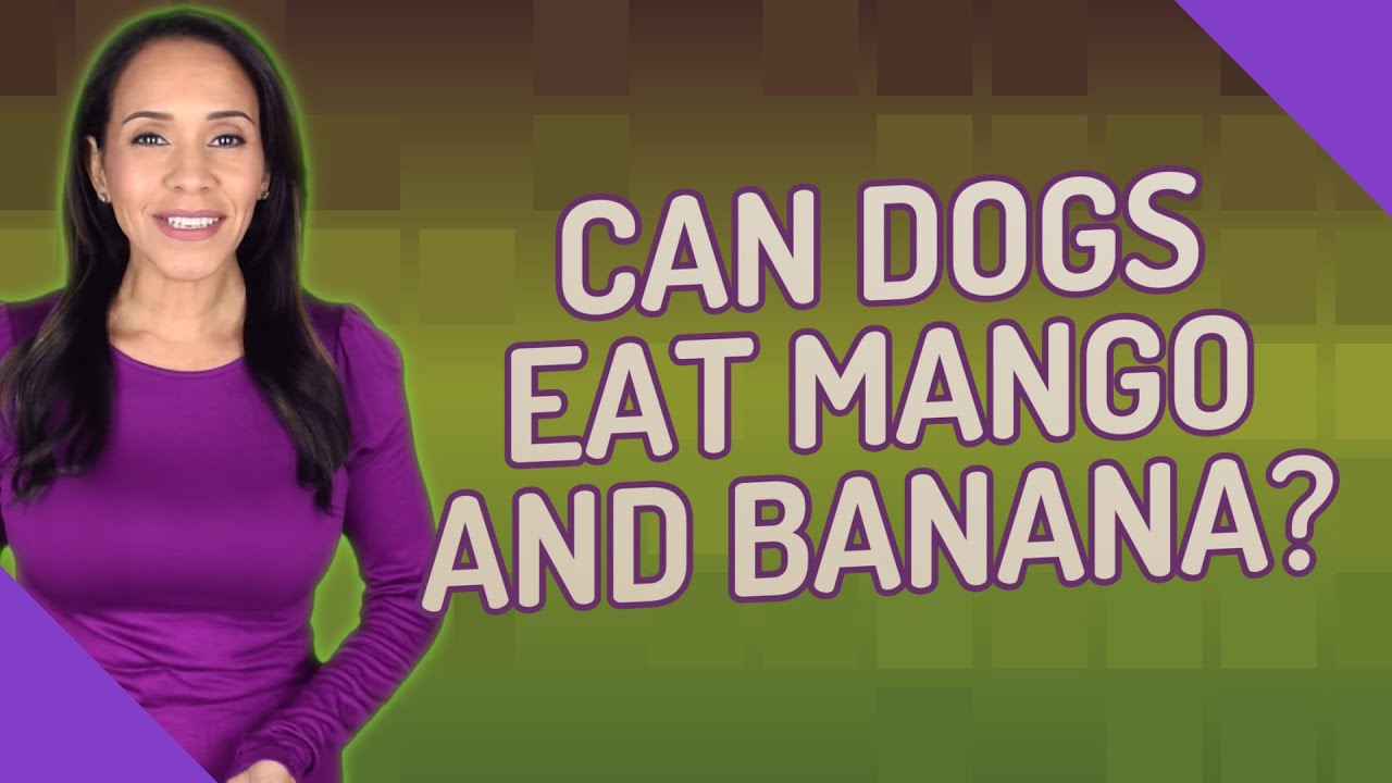 Can dogs eat mango and banana?