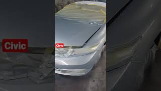 Sky blue pearl Honda Civic😱