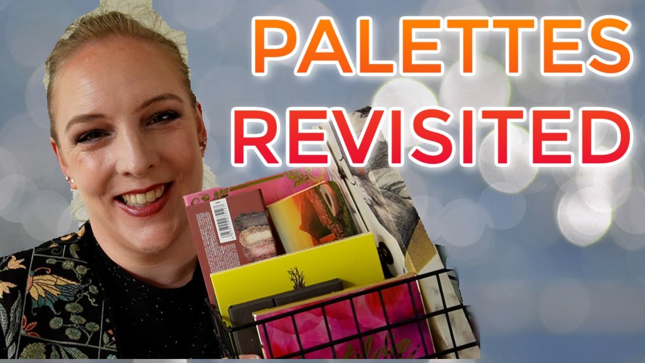 PALETTES REVISITED SEPTEMBER 2024 // Going back to 10 older eyeshadow palettes I still love