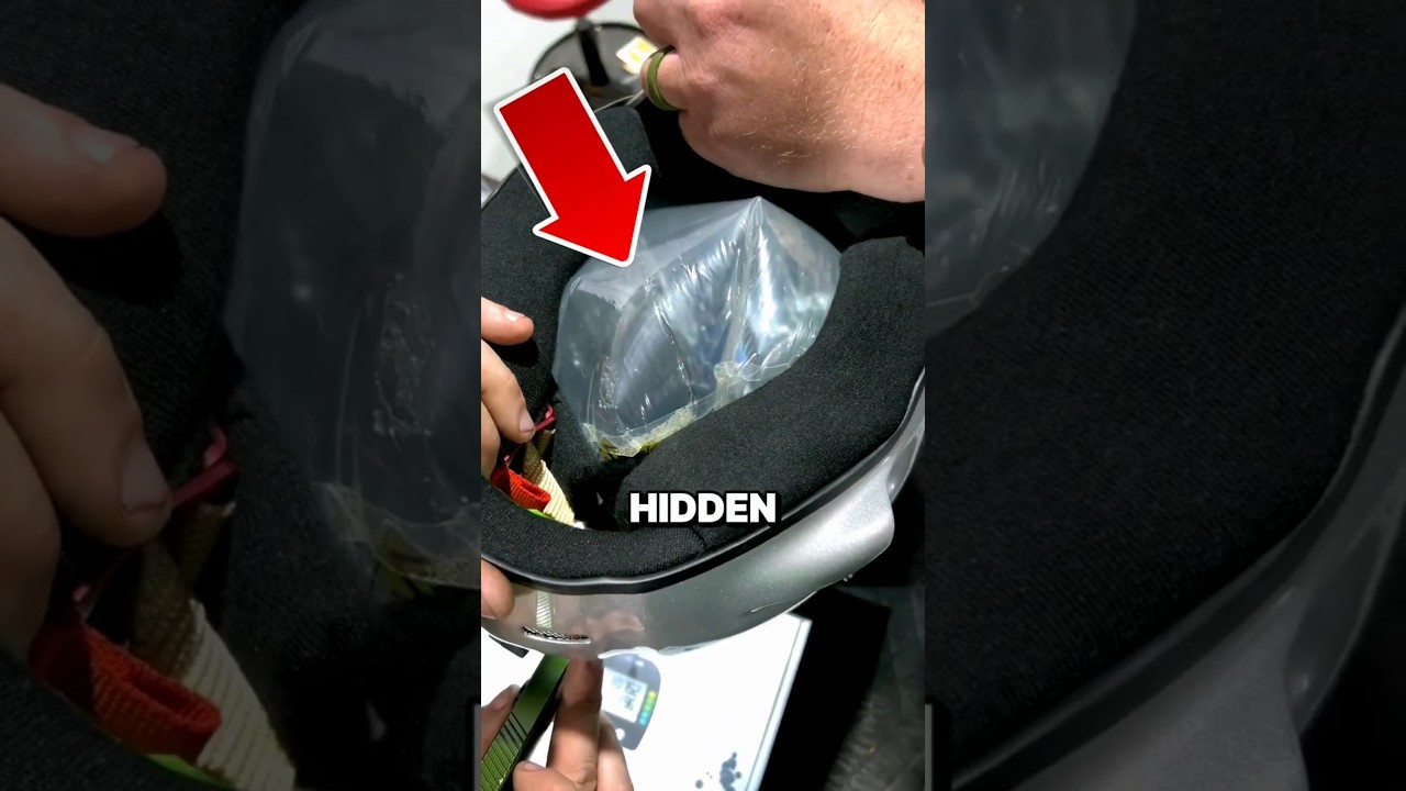 This Racing Helmet Has a SECRET Feature 😱 (