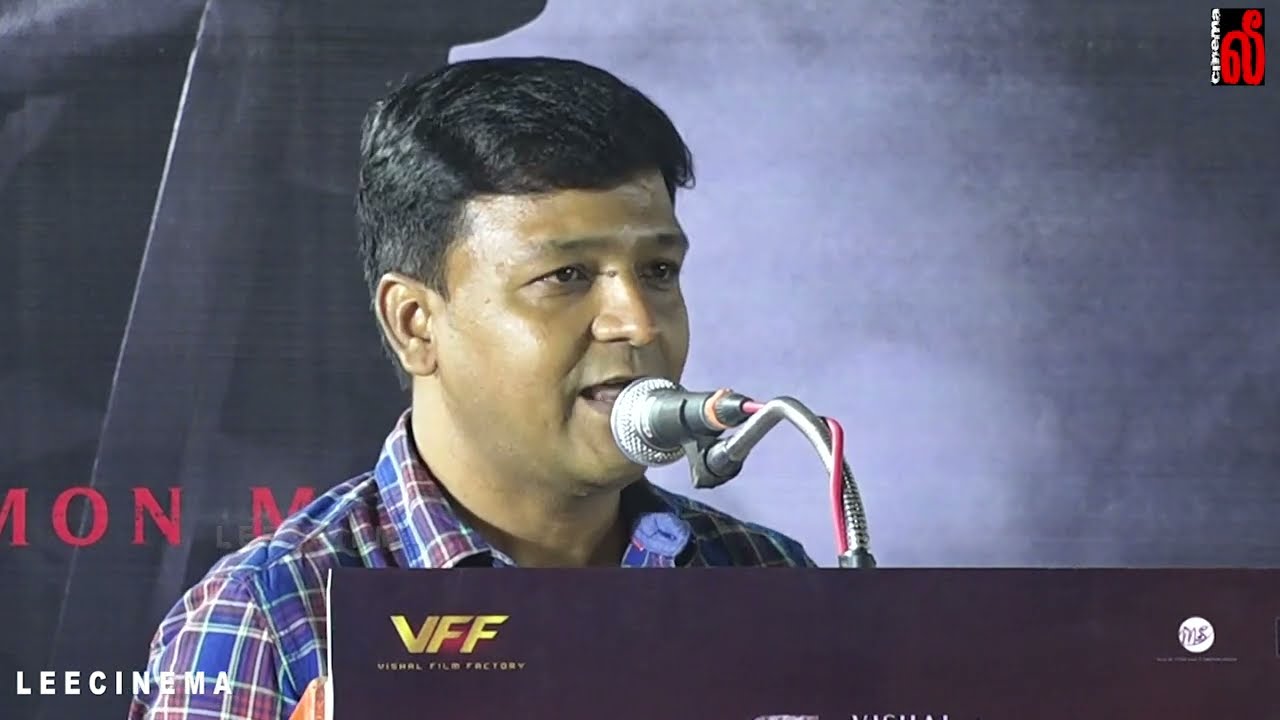 Director Thu.Pa.Saravanan Speech at Veeramae Vaagai Soodum Movie Press Meet | Vishal | Yuvan