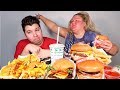 In-N-Out VS Shake Shack • MUKBANG