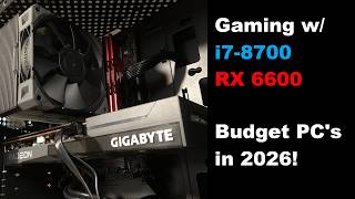 i7-8700 & RX 6600 in 2026!  Gaming, Rendering, & Encoding Tests!