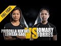 ONE: Full Fight | Priscilla Hertati Lumban Gaol vs. Jomary Torres | All-Around Game | September 2018