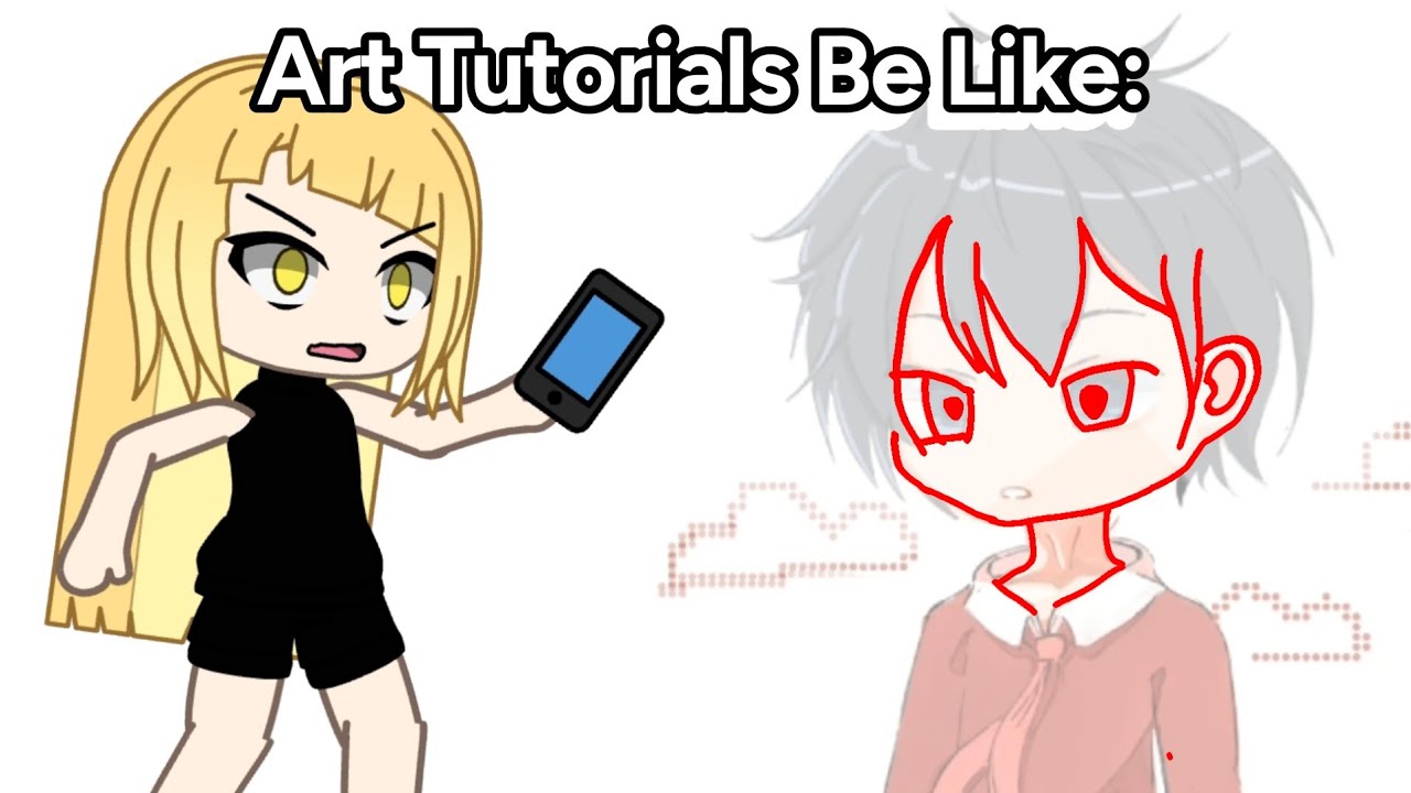 Using Create Be Like Art Tutorials Be Like: 😨 - YouTube