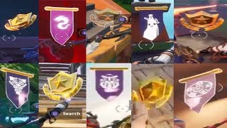 All 10 Hidden Battle Stars Locations Season 8 - Fortnite Battle Royale Week 1 - 10