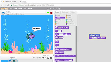 Introduction to Scratch - Under the Sea
