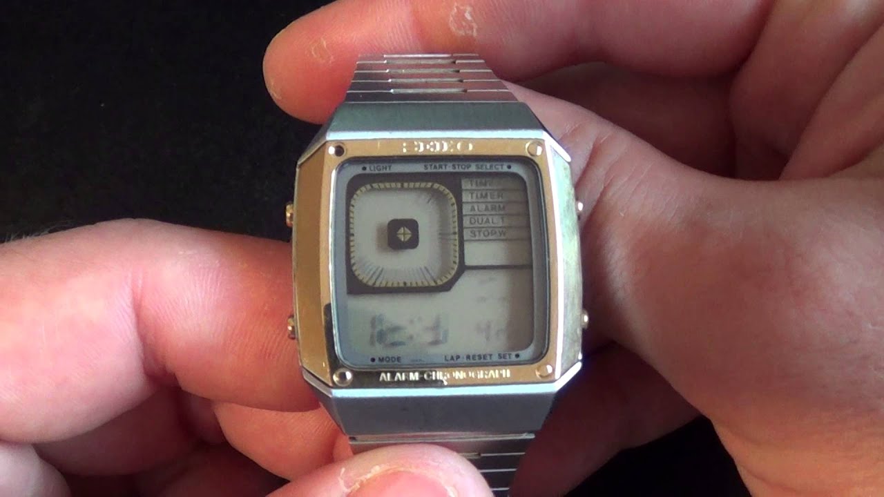 Rare Vintage Seiko G757-4010 aka James Bond - YouTube