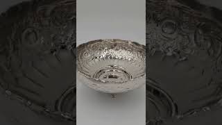 Floral Engraved Brass Bowl #australia #bowl #floralbowl #diy #fyp #ytshorts #youtube #serveware