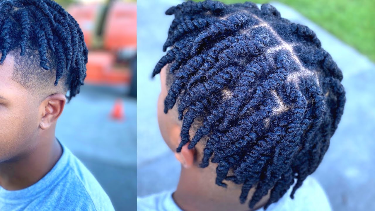 How to Two Strand Twist 💖💖. • • • #menshair #blackownedbusines... | Two  Strand Twist | TikTok