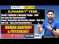 D.Pharm 1st Year | Human Anatomy &amp; Physiology: Epithelial, Muscular, Nervous Tissues| Chap.3(1 &amp; 2)