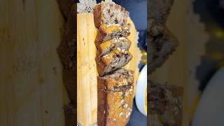 Don’t Throw Overripe Bananas 😳 Best Banana Bread Recipe #shorts #viral #recipe