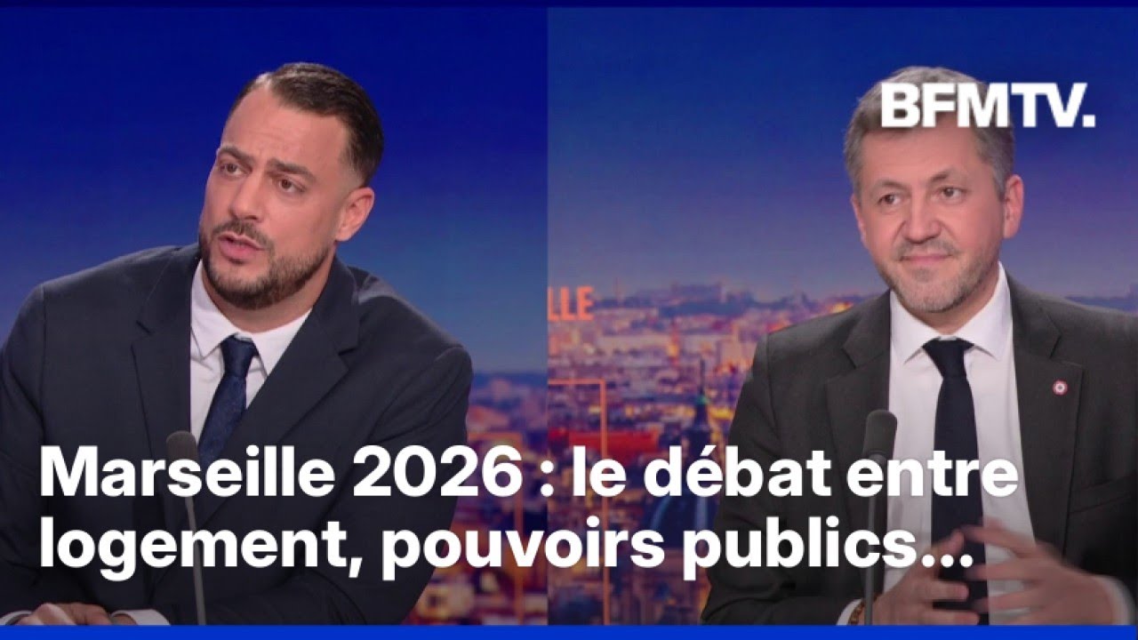 Municipales à Marseille: le débat en intégralité entre Sébastien Delogu (LFI) et Franck Allisio (RN)
