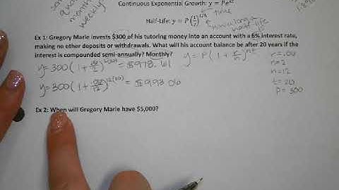 Exponential Applications