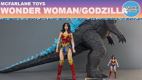 McFarlane Toys DC Multiverse Review: Wonder Woman Versus Godzilla  | Asoka The Geek
