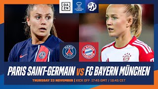 Paris Saint-Germain vs. Bayern Munich | UEFA Women’s Champions League 2023-24 Matchday 2 Full Match