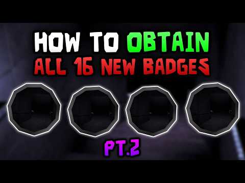 The EASIEST Way To Obtain ALL 16 NEW BADGES In THE ACCESS GRANTED UPDATE (pt.2)