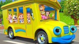 Wheels On The Bus | More Nursery Rhymes & Kids Songs by Little Treehouse
