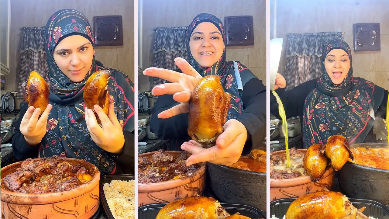 طلعت سر اغلى طاجن حمام عندي وأجري على الله