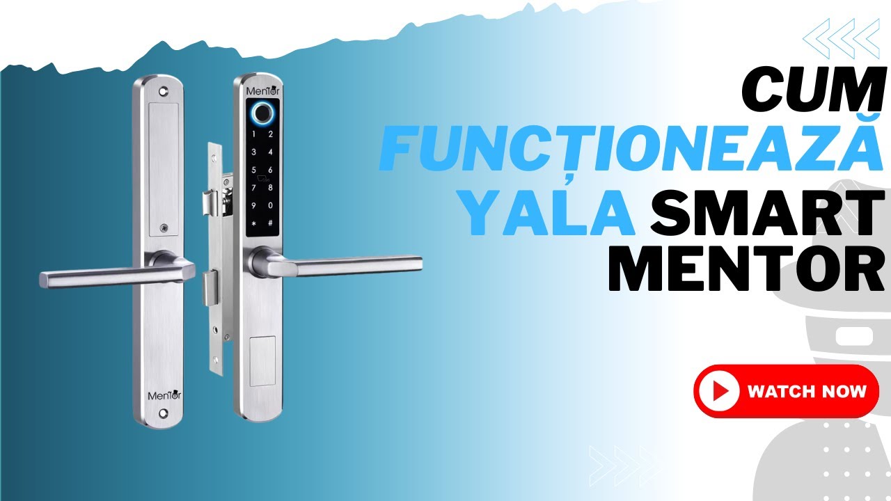 Cum functioneaza Yala Inteligenta Mentor pentru usi din PVC, lemn, metal