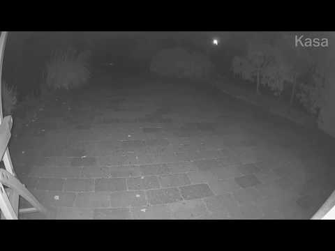 TP Link Kasa Cam KC200 Outdoor Night