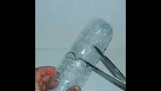 Cara mudah membuat pot bunga dari botol bekas