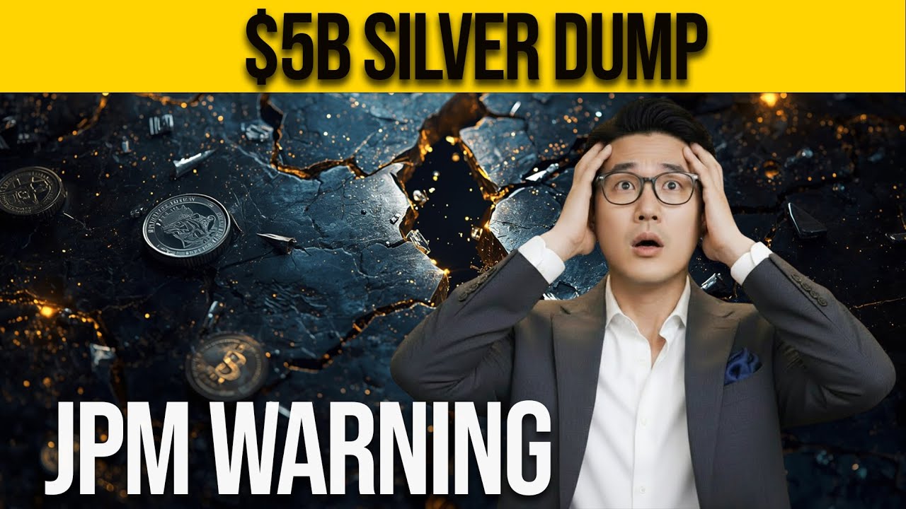 $5B Silver Dump Incoming — JPMorgan Warns of a Massive Sell-Off as China Locks Supply
