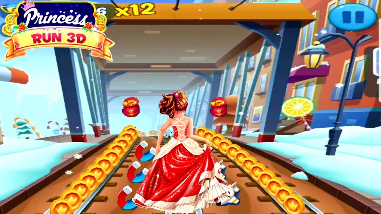 Princess Run 3D Game - Royal Princess Runner - Fun Time | Android/iOS ...