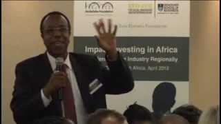 Impact Investing in Africa - Day 2 - An Entrepreneurial Perspective