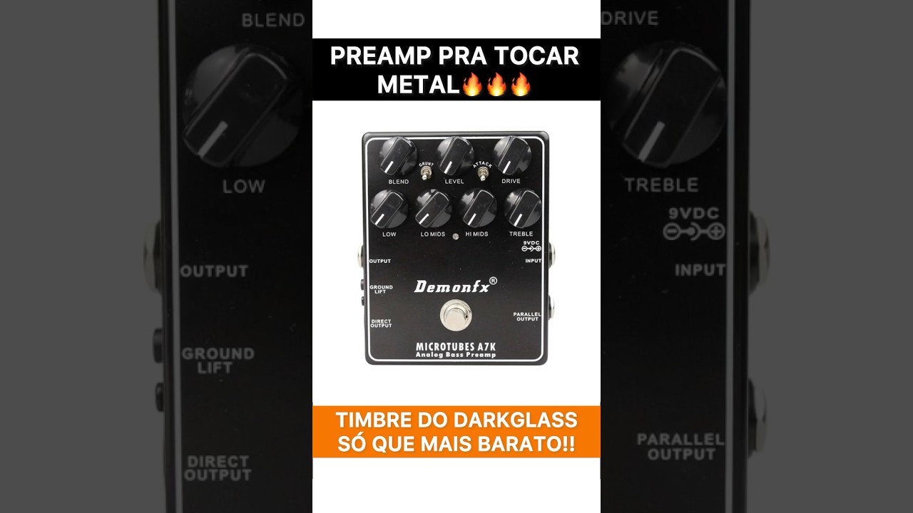 METAL Pedal Demonfx Darkglass Microtubes clone - Purchase link